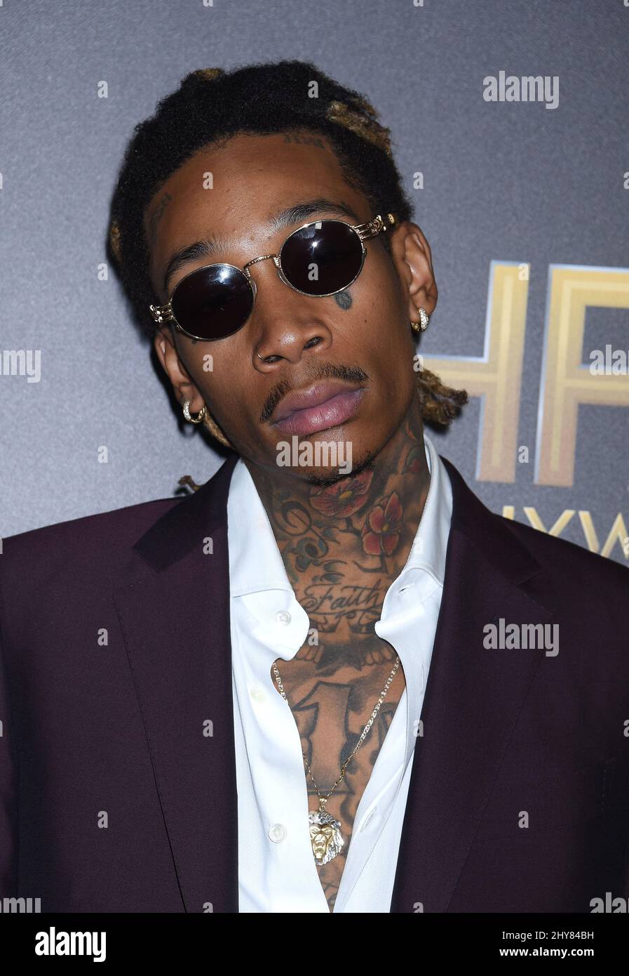 Wiz Khalifa 19th Annual Hollywood Film Awards held at the Beverly Hilton Hotel Stock Photo