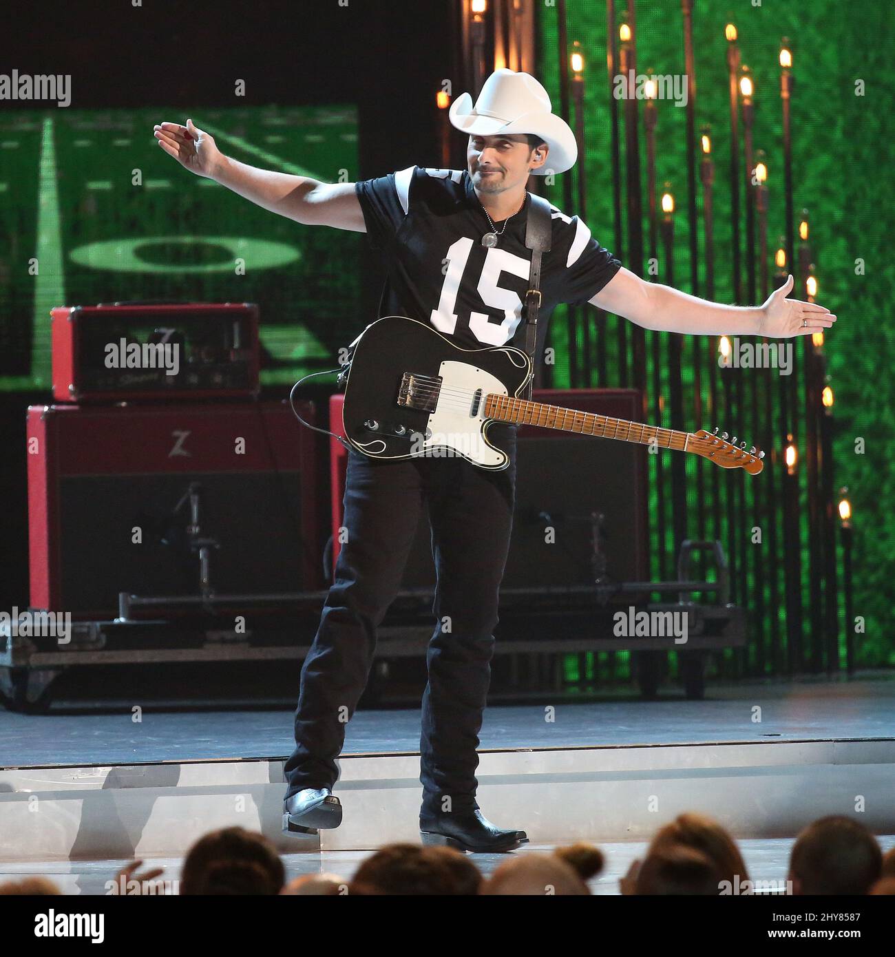 Brad Paisley attending the 49th Annual CMA Awards in Nashville