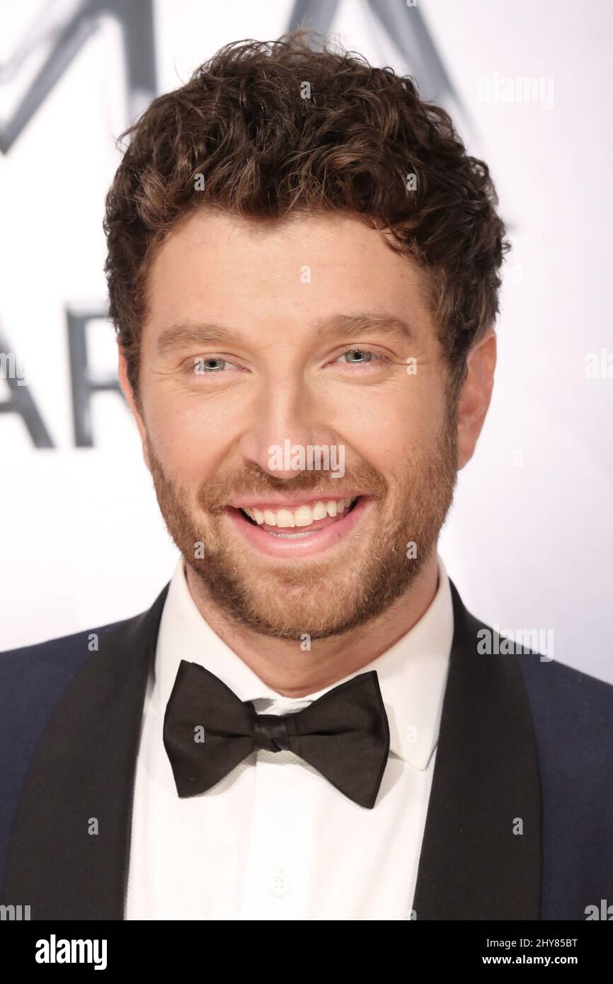 Brett Eldredge attending the 49th Annual CMA Awards in Nashville