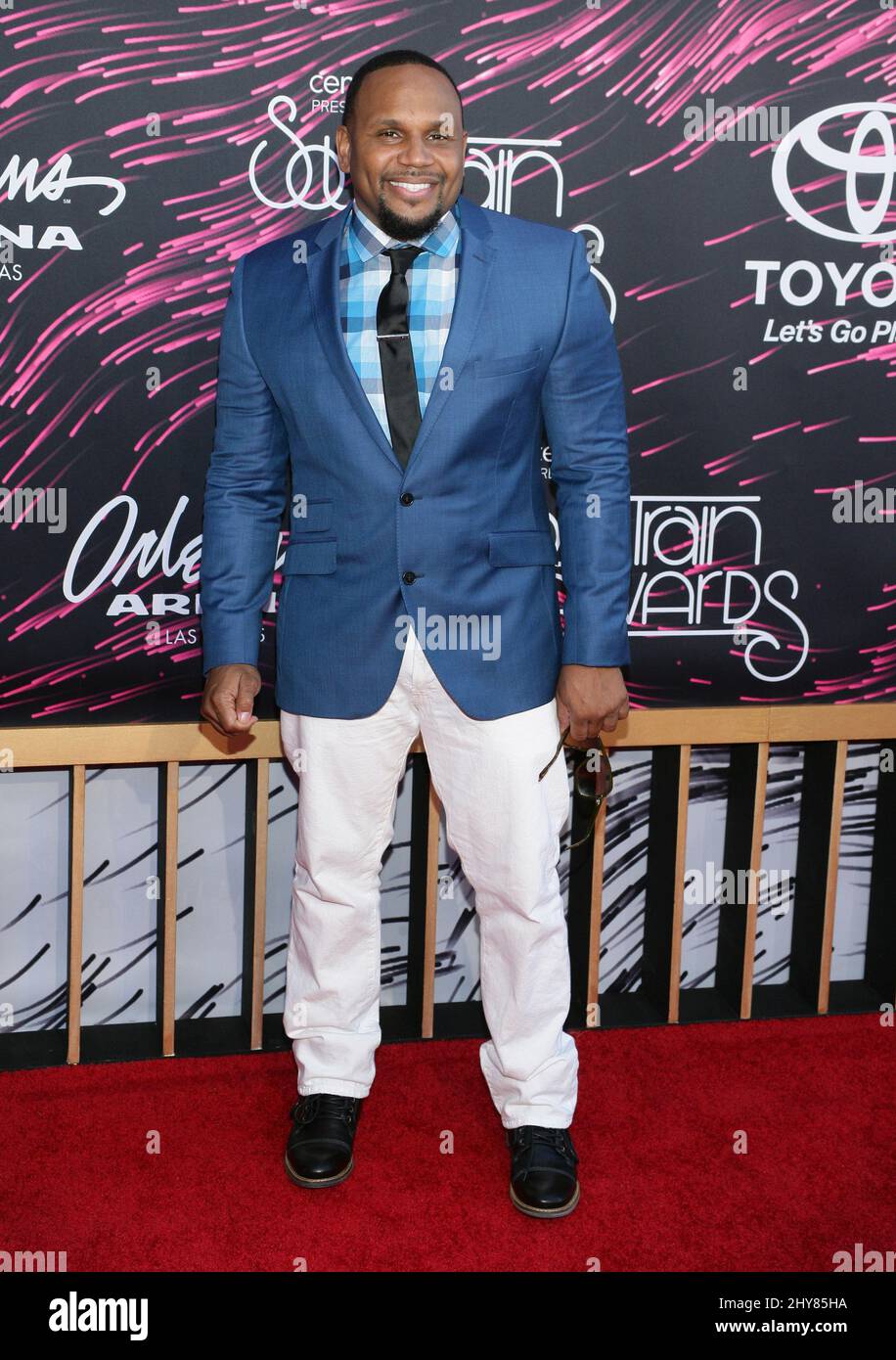 Avant attending the 2015 Soul Train Music Awards at the Orleans Arena, Orleans Hotel & Casino, Las Vegas. Stock Photo