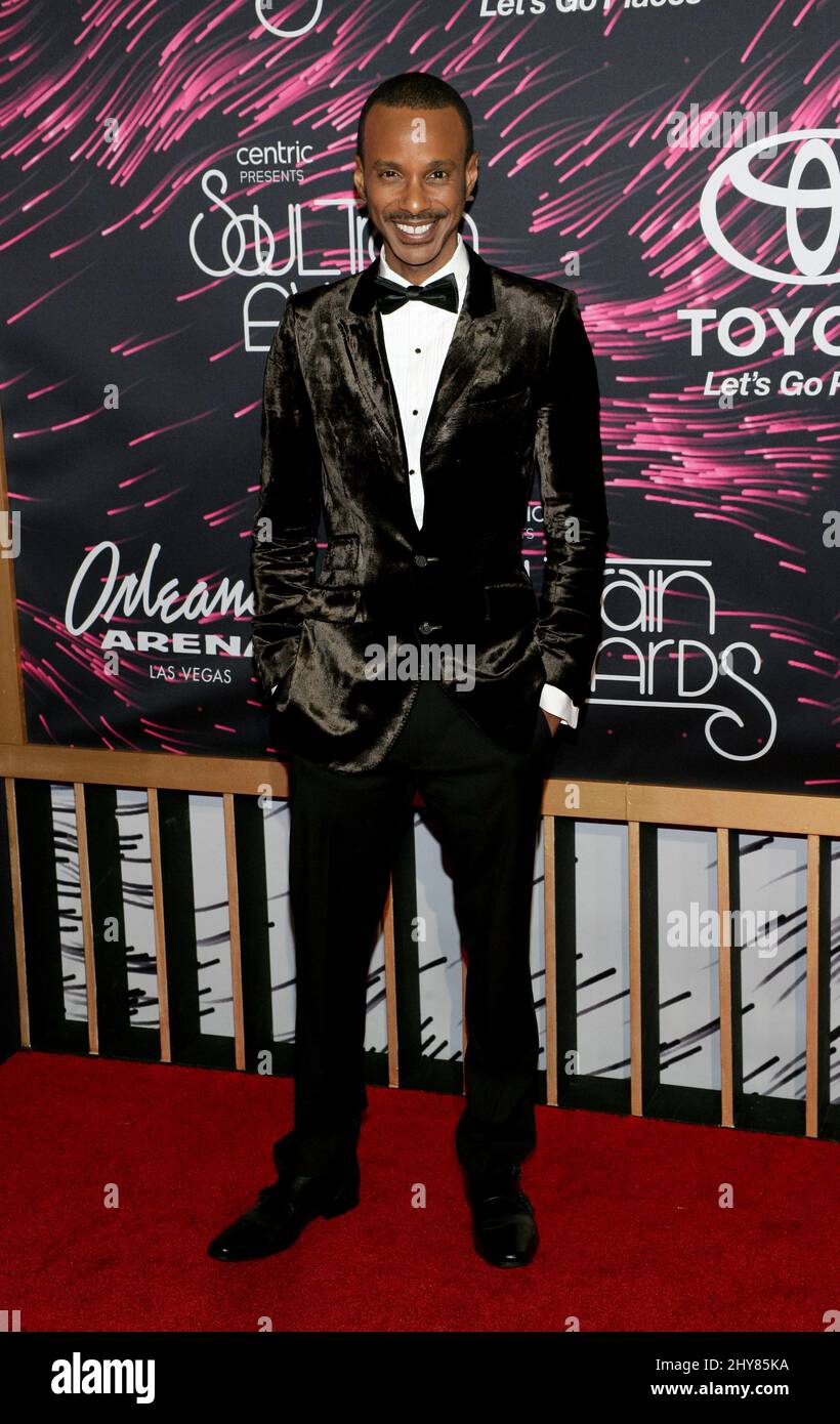 Tevin Campbell attending the 2015 Soul Train Music Awards at the Orleans Arena, Orleans Hotel & Casino, Las Vegas. Stock Photo