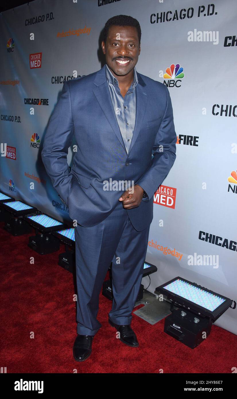 Eamonn Walker NBC's 'Chicago Fire', 'Chicago P.D.' and 'Chicago Med' celebration Stock Photo