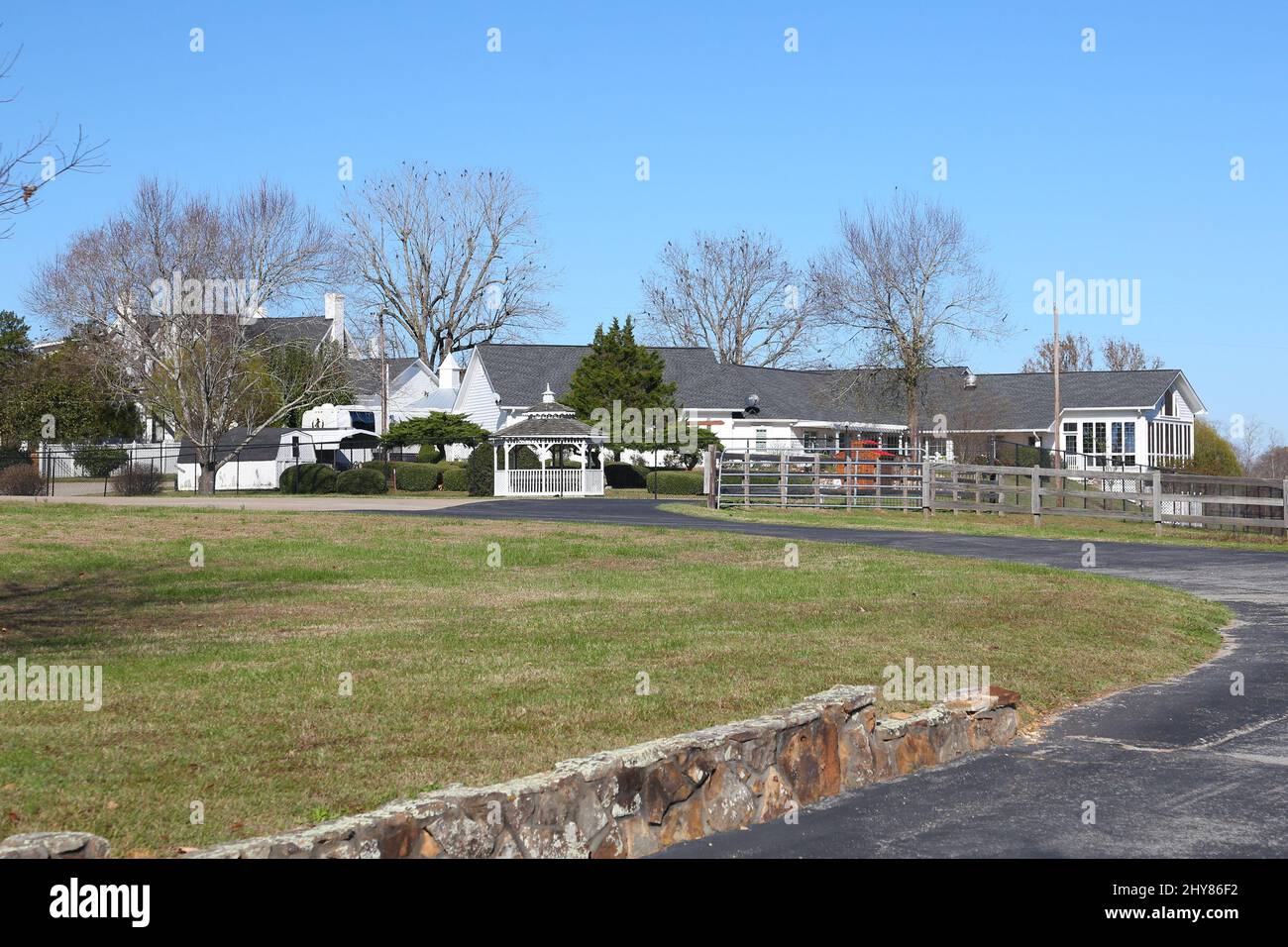 Loretta Lynn's Current Home Loretta Lynn Home and Museum Stock Photo Alamy