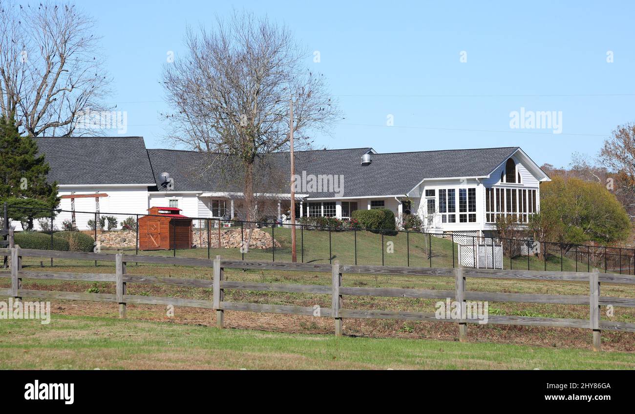 Loretta Lynn's Current Home Loretta Lynn Home and Museum Stock Photo