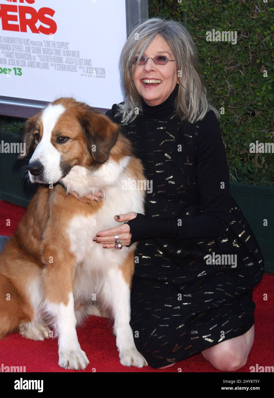 Diane Keaton and Bolt attending CBS Films' 