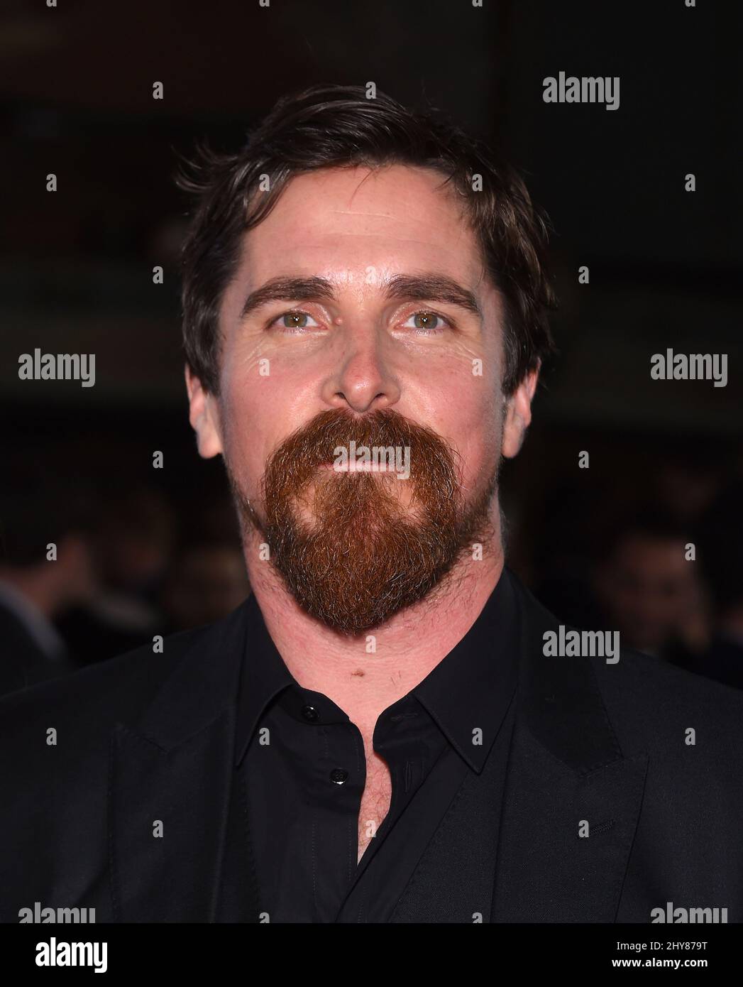 Christian Bale Rocks Knee Brace on 'The Big Short' Set: Photo