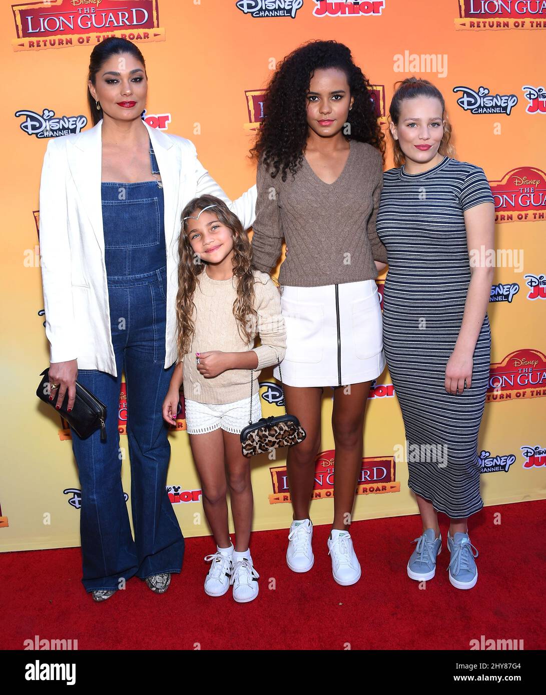 Rachel Roy attending the premiere of Disney's "The Lion Guard: Return