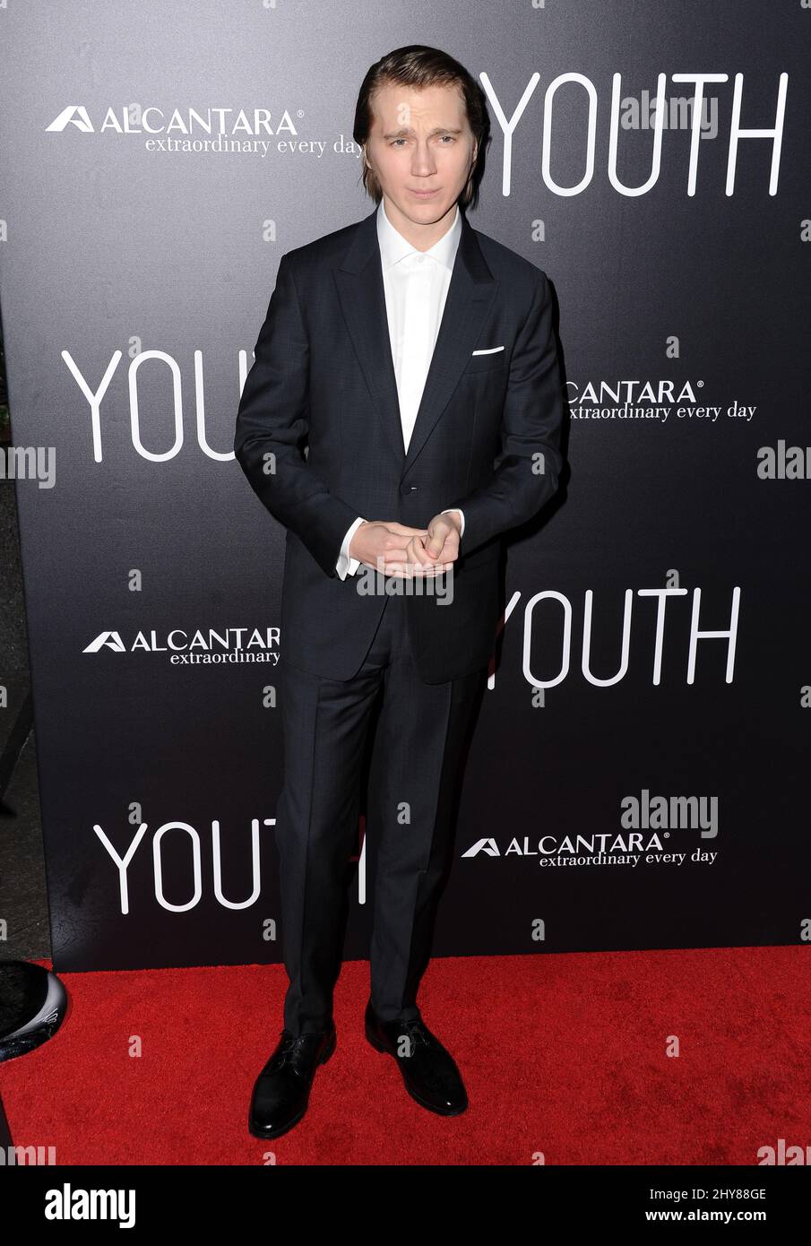 Paul Dano attending the premiere of FOX Searchlight's Youth, held at the Directors Guild of America Theatre, in Los Angeles, California. Stock Photo