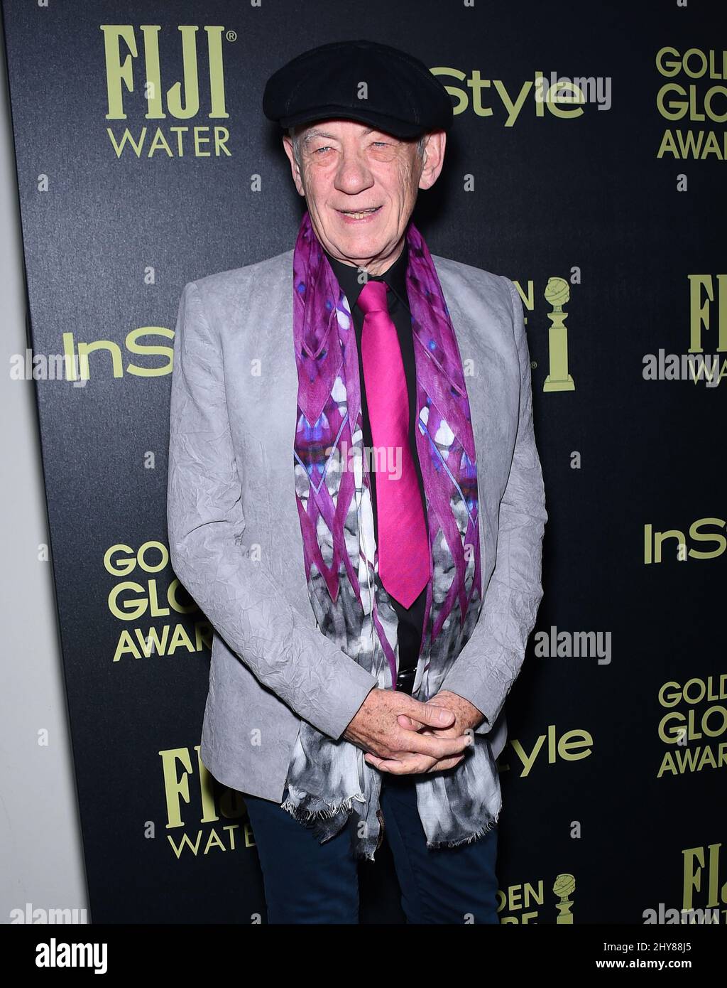 Sir Ian McKellen attending the HFPA & InStyle Celebration of the 2016