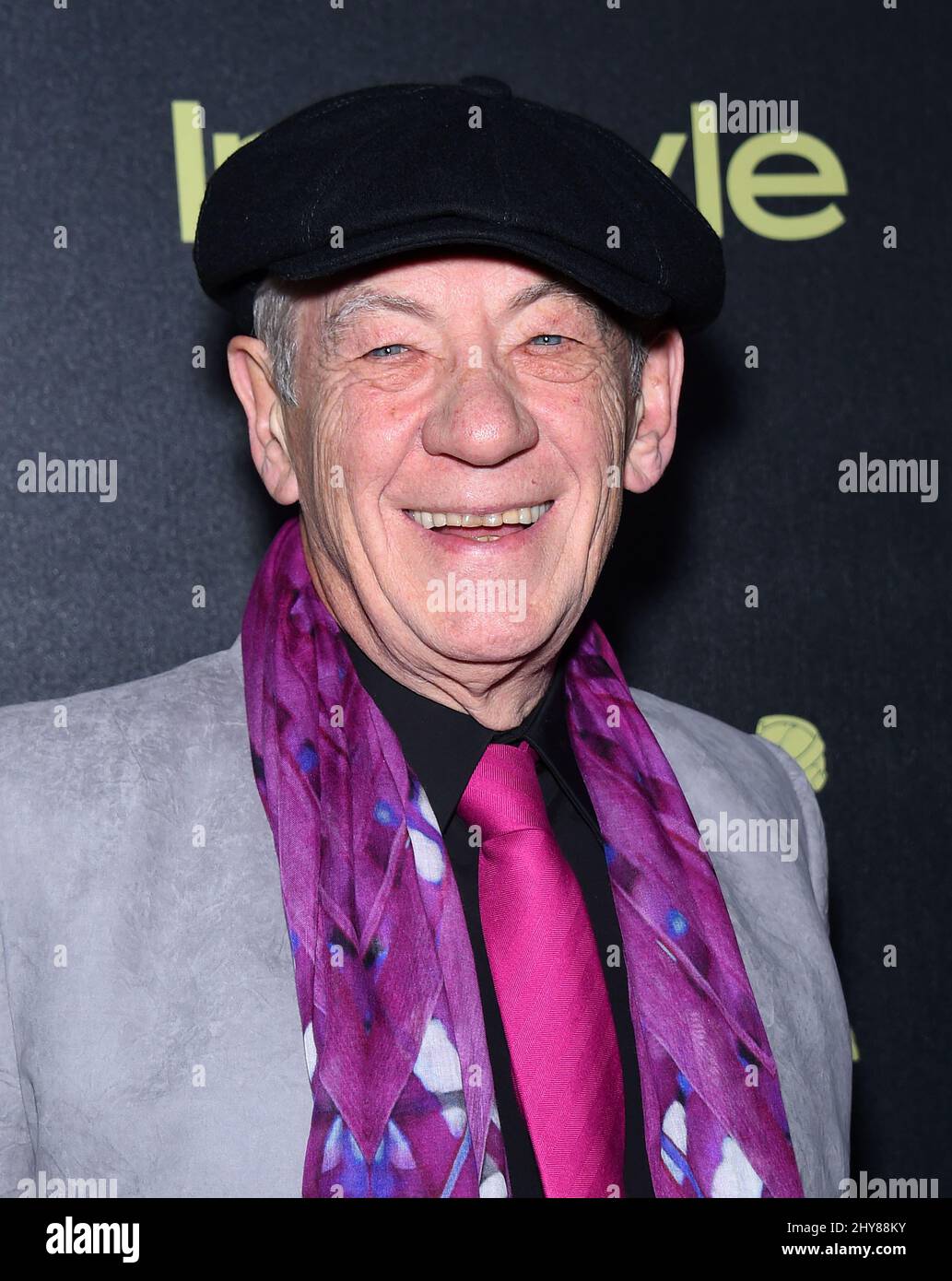 Sir Ian McKellen attending the HFPA & InStyle Celebration of the 2016