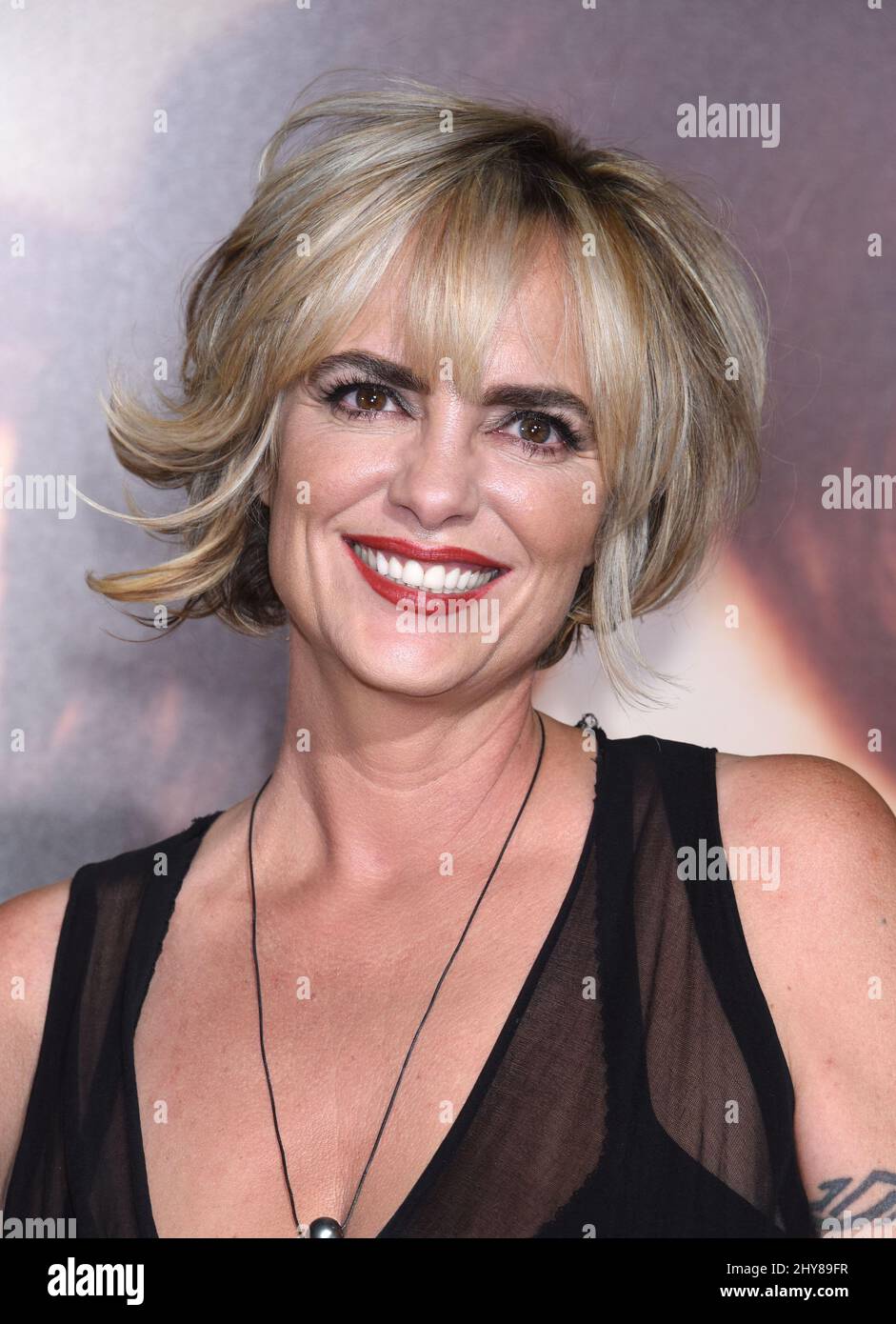 Michelle Johnson arriving for the Premiere of ''The Danish Girl'' held