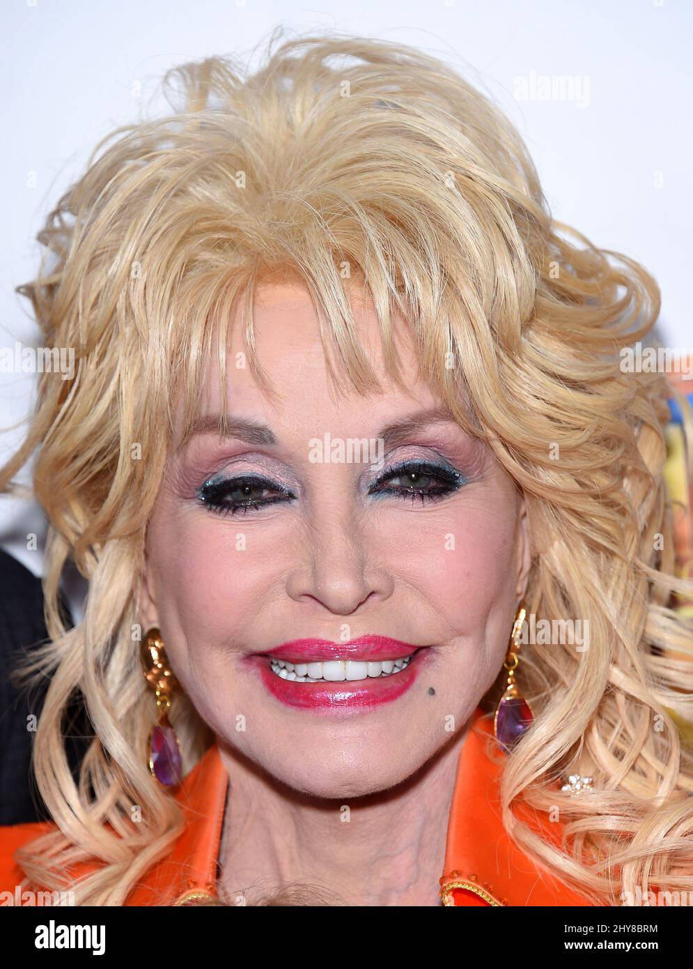 Dolly Parton attending Dolly Parton's 'Coat of Many Colors' cast and