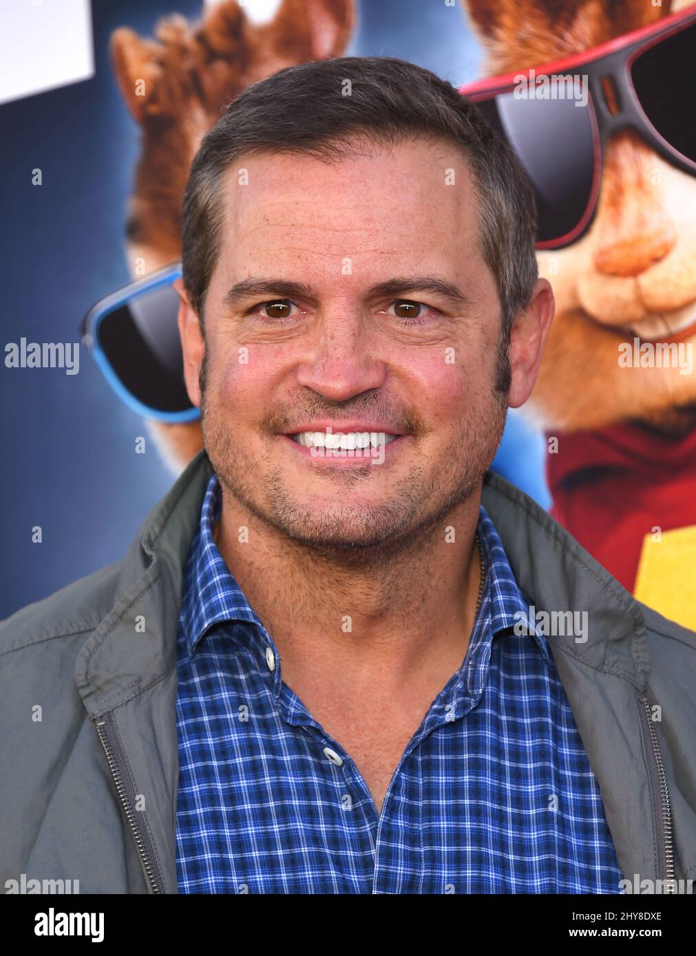 Walt Becker 'Alvin and the Chipmunks: The Road Chip' Los Angeles Premiere held at the Zanuck Theater on the Fox Lot. Stock Photo