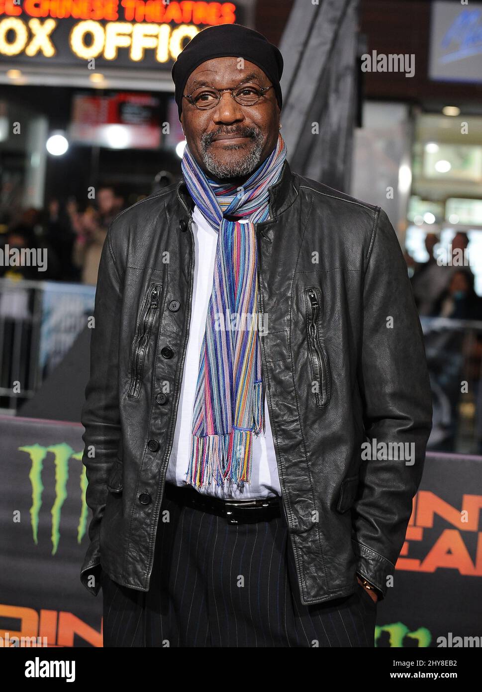Delroy Lindo attending the Point Break Hollywood Premiere Stock Photo