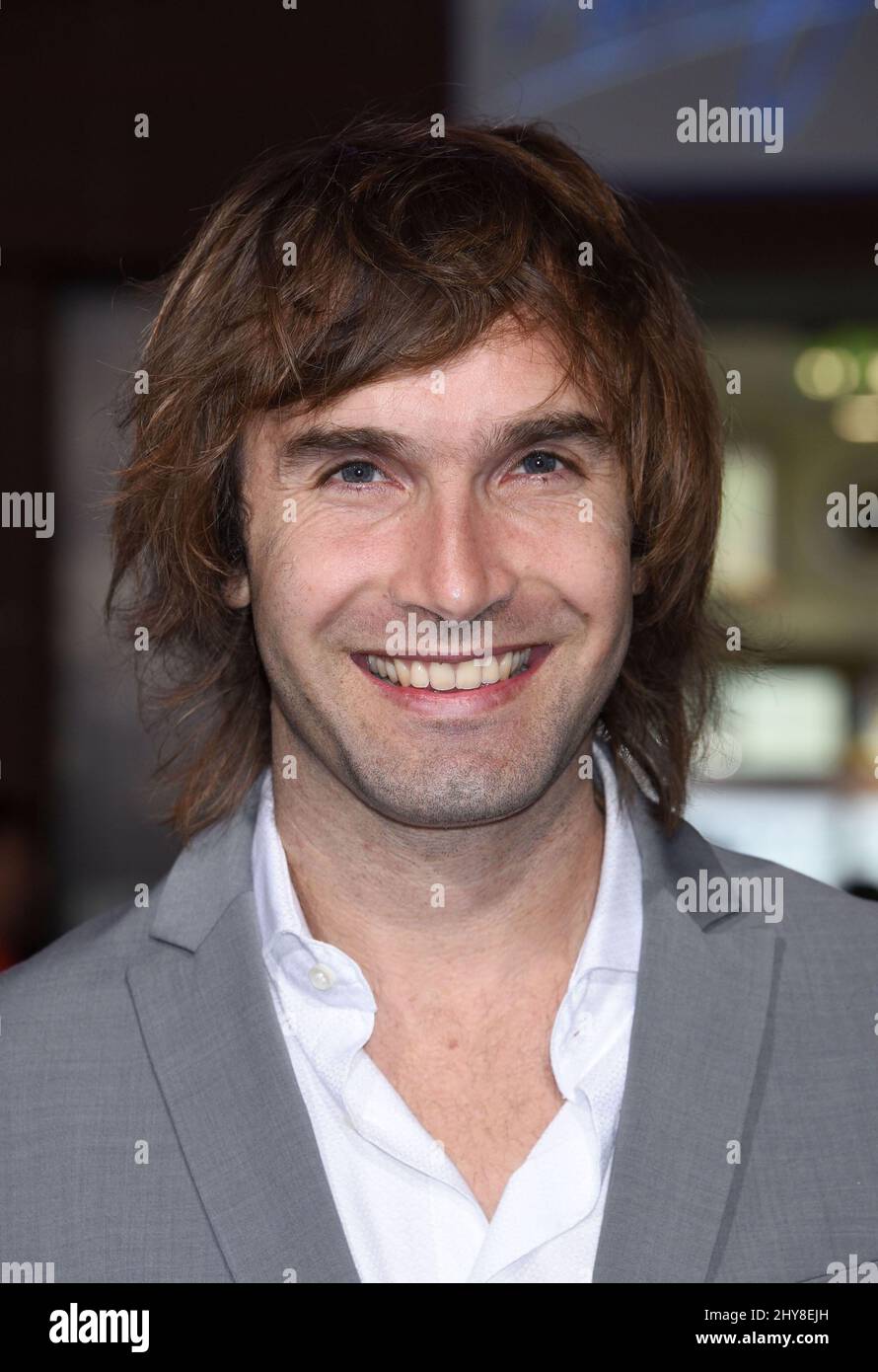 Jeb Corliss attending the Point Break Hollywood Premiere Stock Photo
