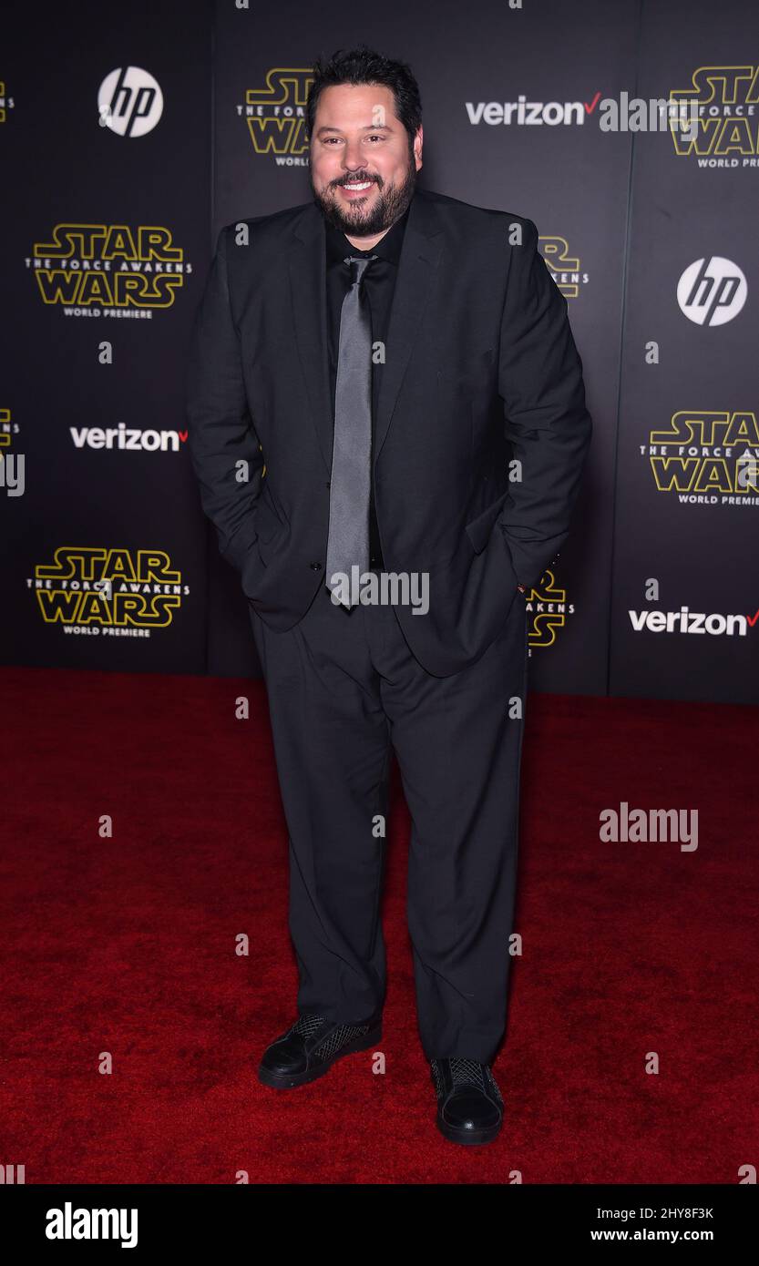 Greg Grunberg attending the Star Wars: The Force Awakens Premiere Stock ...