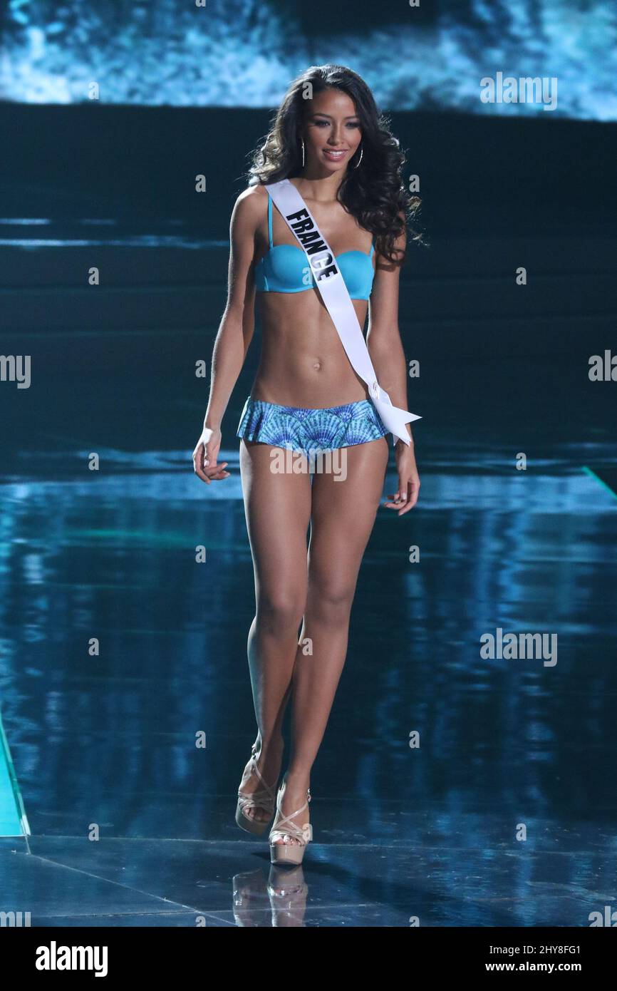 Miss France, Flora Coquerel takes part in the Miss Universe Preliminary  Competition, Planet Hollywood Resort & Casino Stock Photo - Alamy