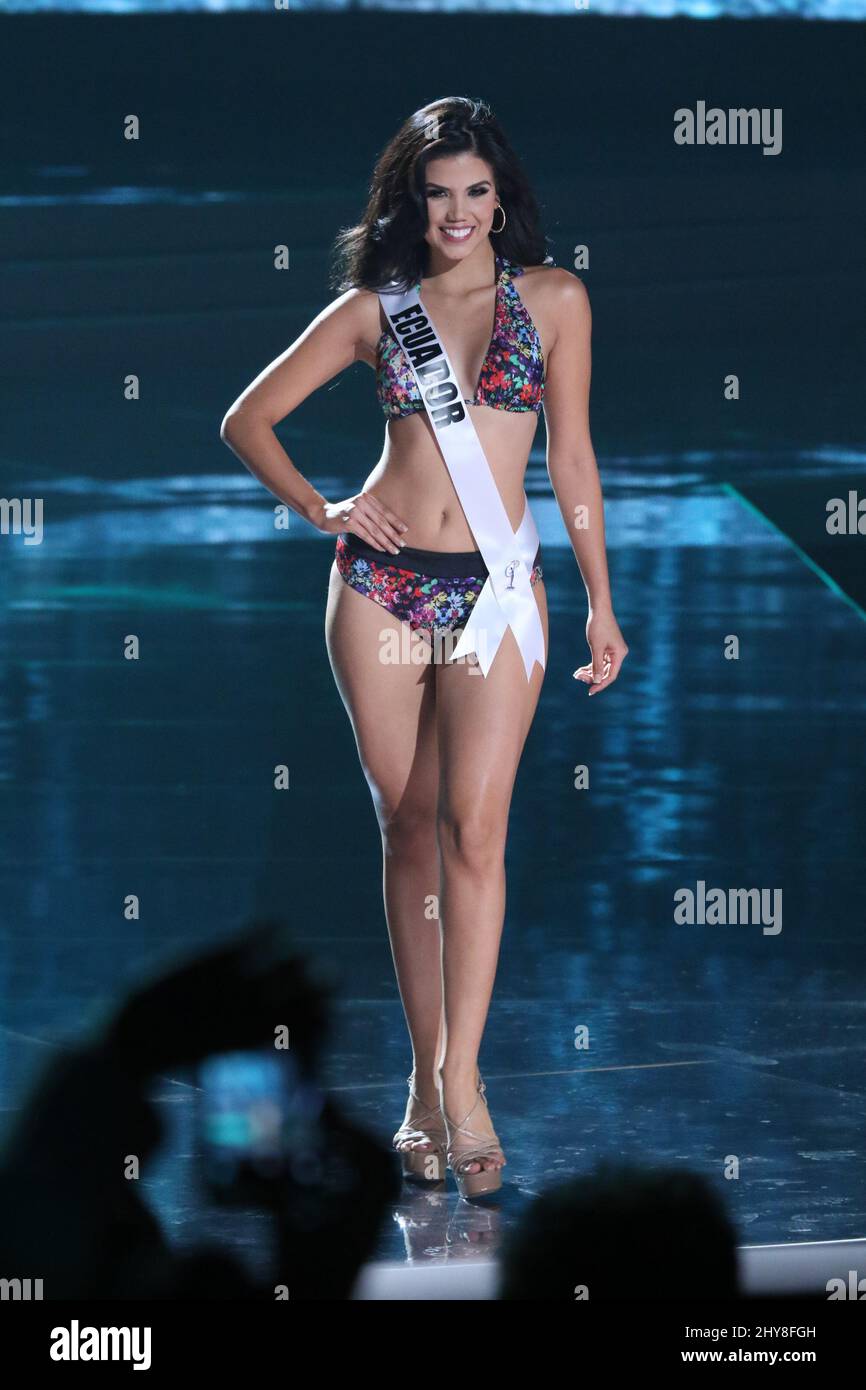 Miss Ecuador, Francesca Cipriani takes part in the Miss Universe  Preliminary Competition, Planet Hollywood Resort & Casino Stock Photo -  Alamy