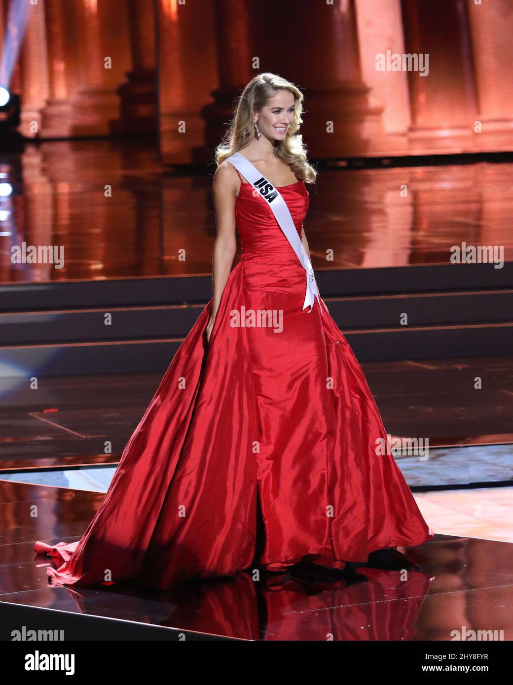 olivia jordan red dress Miss USA 2015 Olivia Jordan Thomas wearing a Red Ballgown by Sherri Hill for the Preliminary