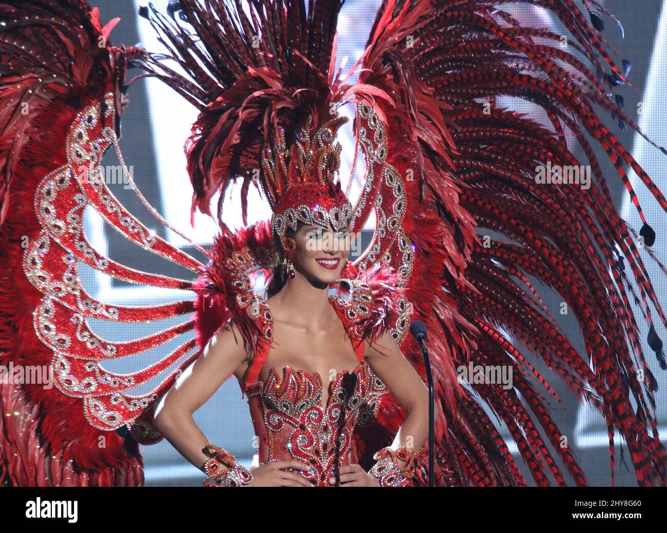 Miss Venezuela, Mariana Jimenez during the 2015 Miss Universe National National Costume Show, Planet Hollywood Resort & Casino. Stock Photo