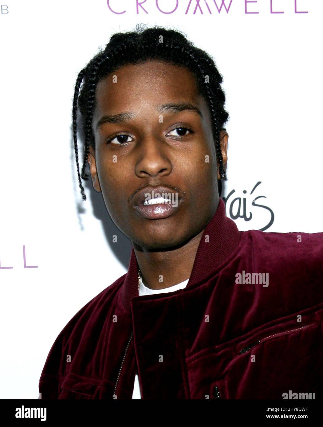 Rap Artist A$AP Rocky Delivers First-Ever Drai's LIVE Performance at Drai's Nightclub at The Cromwell in Las Vegas, USA. Stock Photo