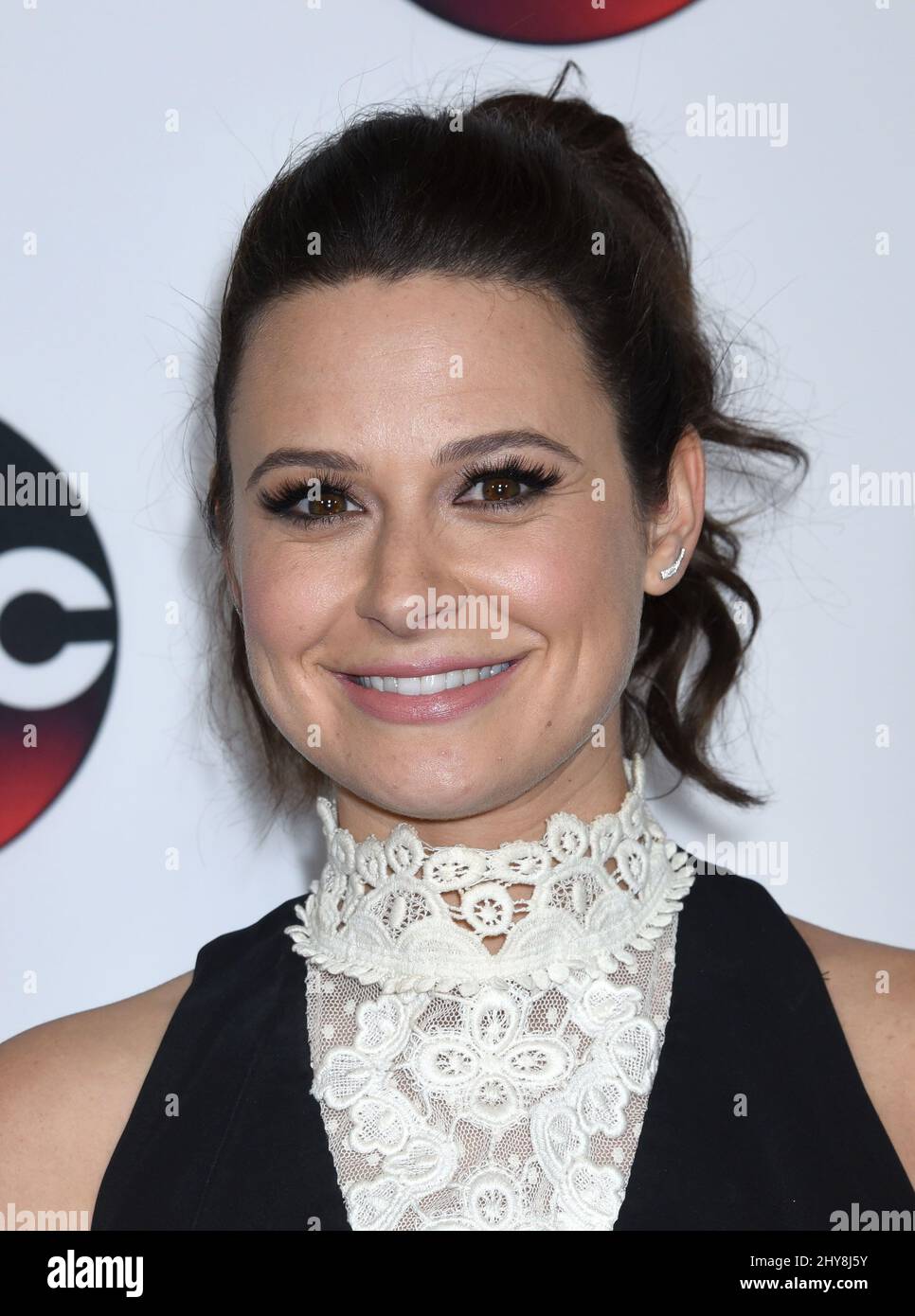 Katie Lowes attending the Disney ABC Television Group Hosts 2016 TCA
