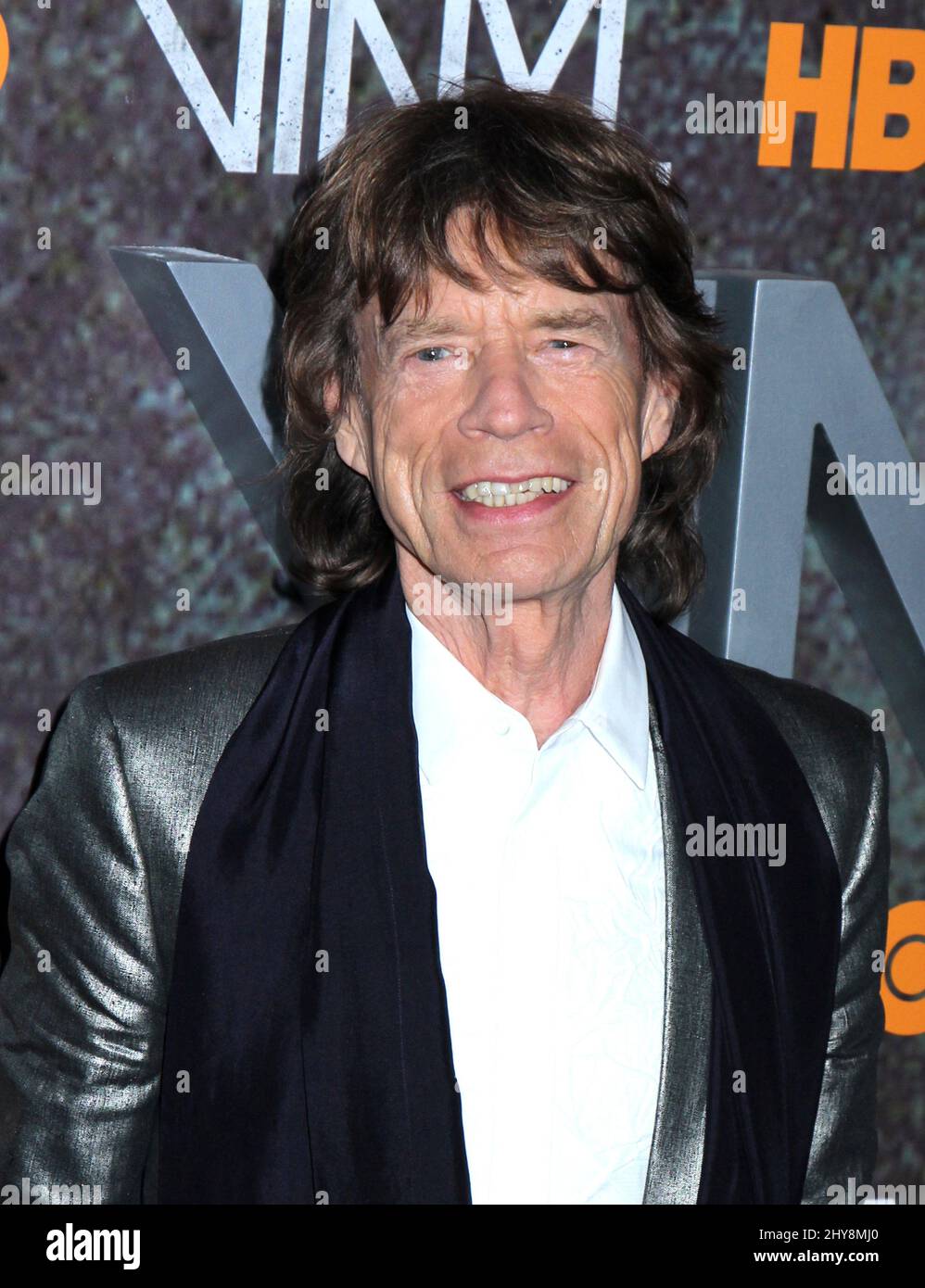 Mick Jagger attending the "Vinyl" New York Premiere Held at the