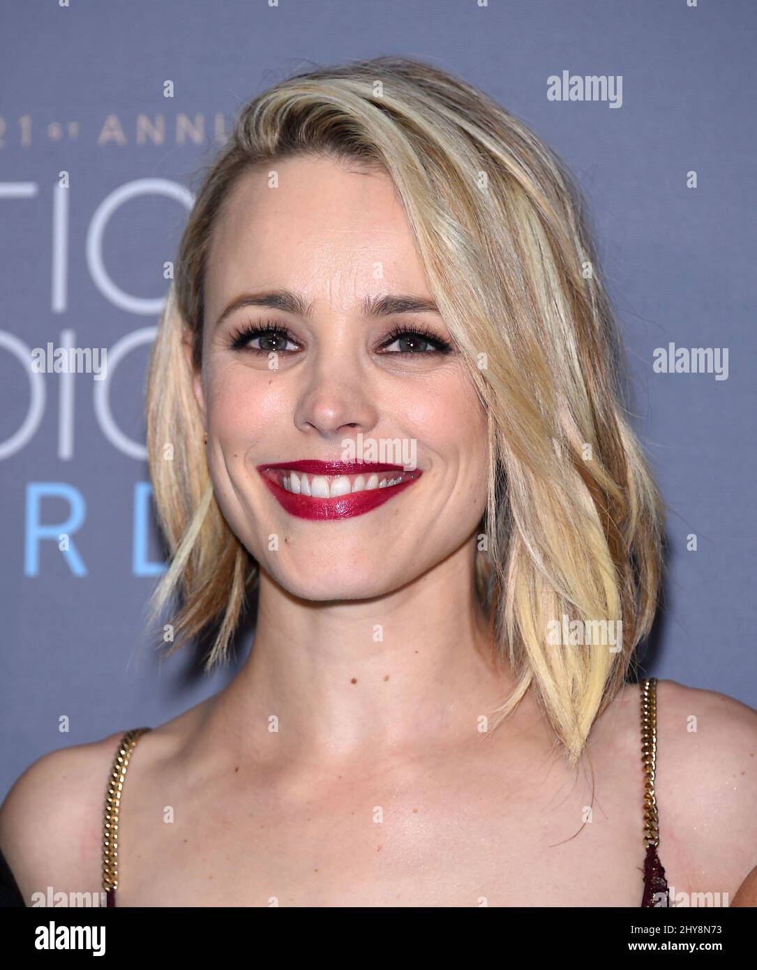 Rachel McAdams attending the press room for the 21st Annual Critics ...