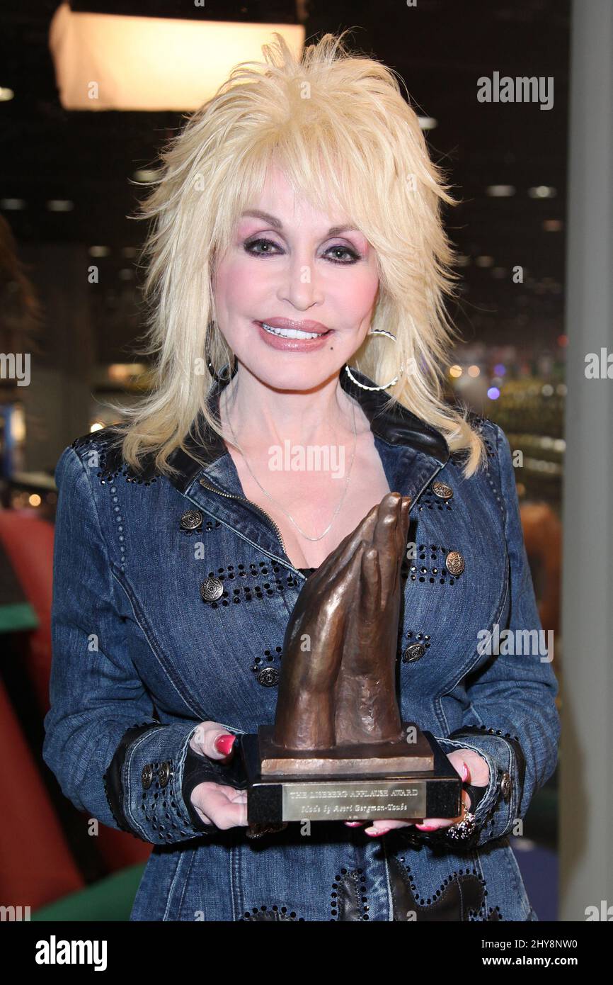 November 17, 2010 Orlando, Fla. Dolly Parton International Association of Amusement Parks and Attractions Expo 2010 Held at the Orange County Convention Center Stock Photo