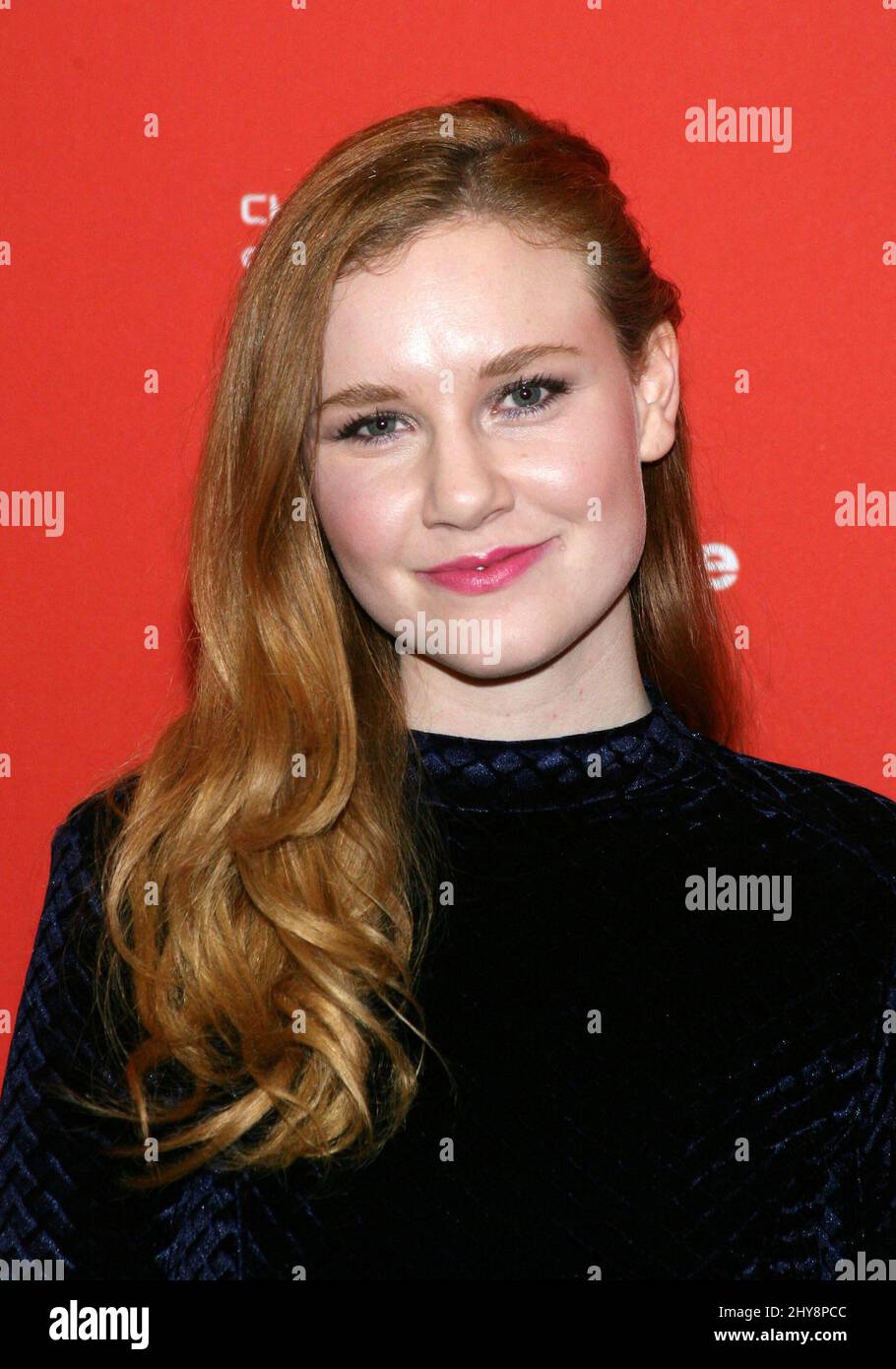 Madisen Beaty attending the 'Other People' Premiere at Sundance Film Festival 2016 held at The Eccles Theatre in Park City, Utah. Stock Photo