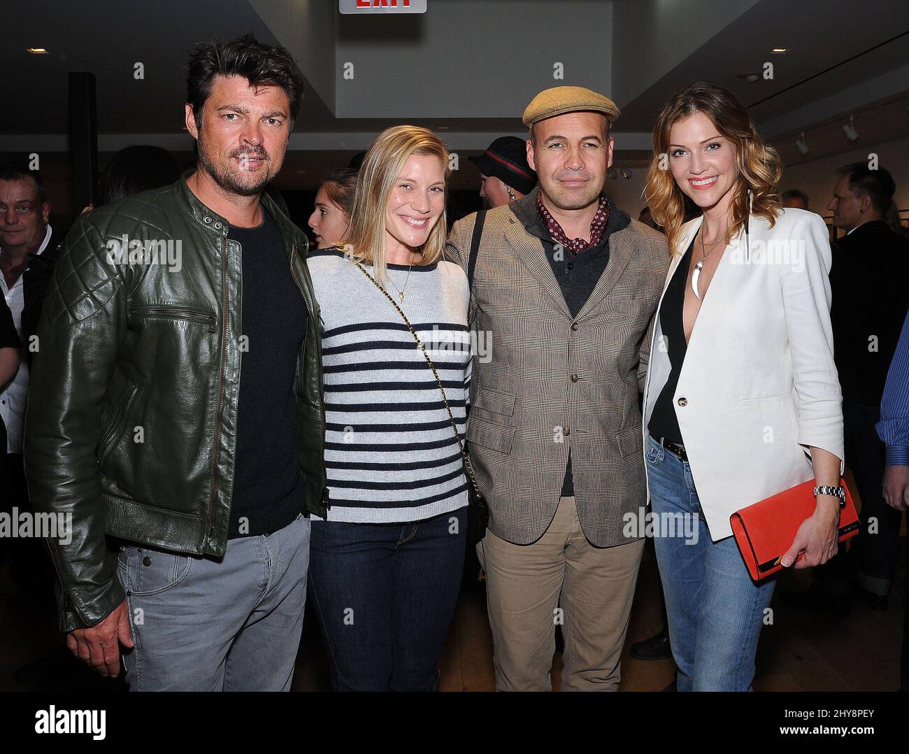 Karl Urban, Katee Sackhoff, Billy Zane & Tricia Helfer attending Billy