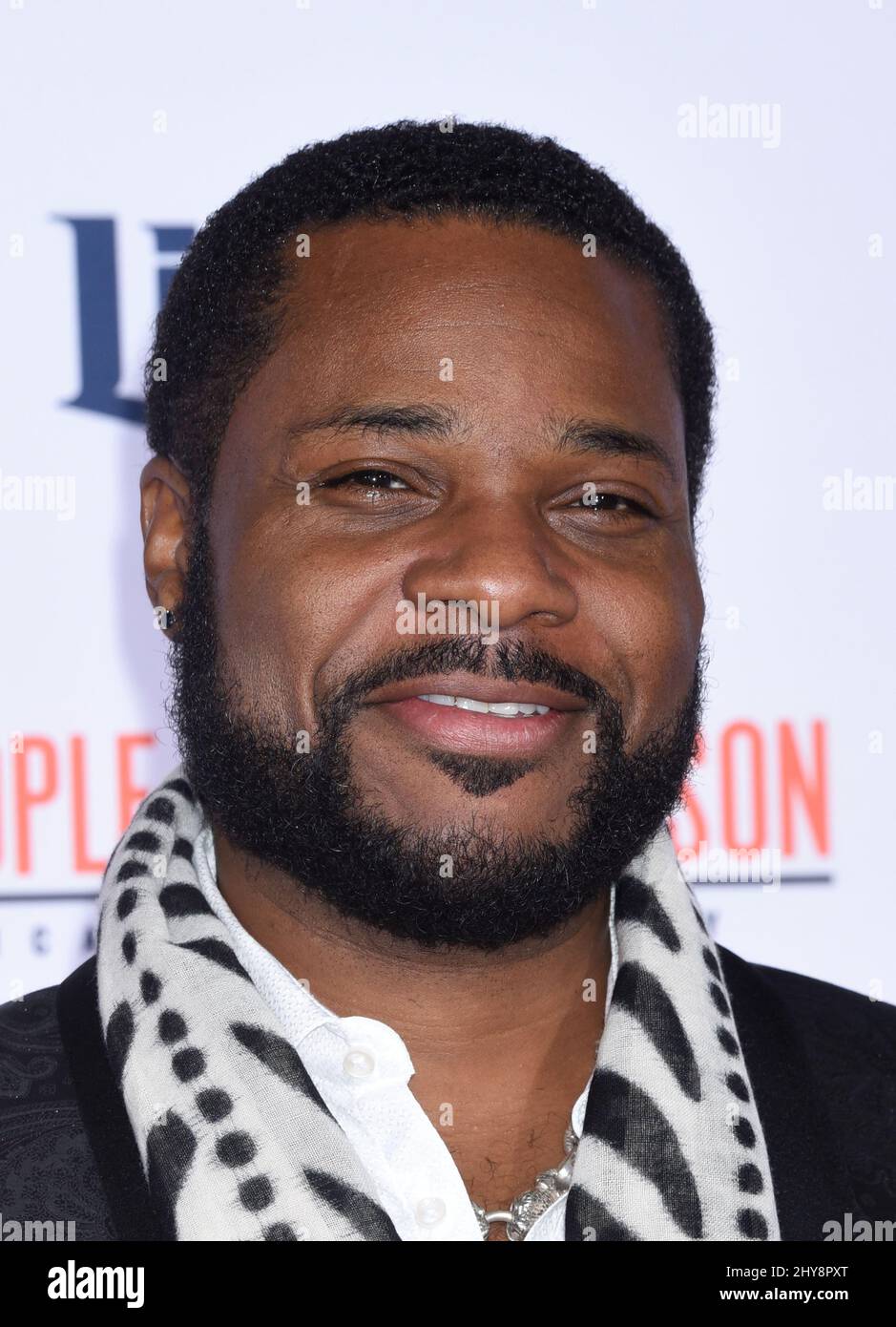 Malcolm Jamal Warner attending The People v. O.J. Simpson American