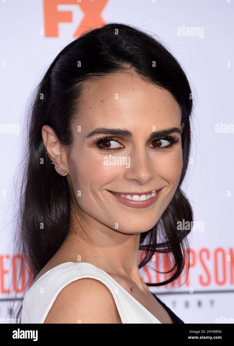 Jordana Brewster attending The People v. O.J. Simpson American Crime