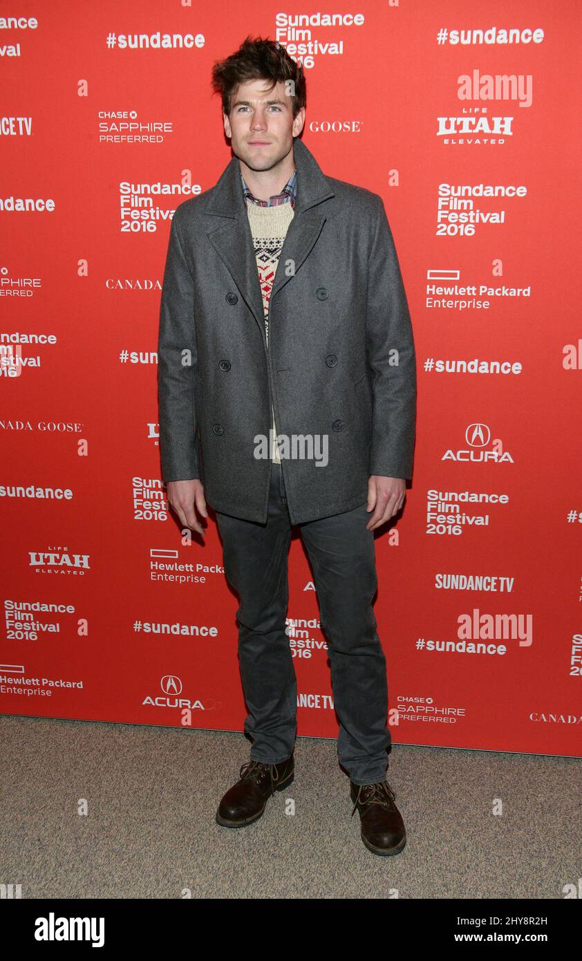Austin Stowell attending the "Manchester By The Sea" Premiere at Sundance Film Festival 2016