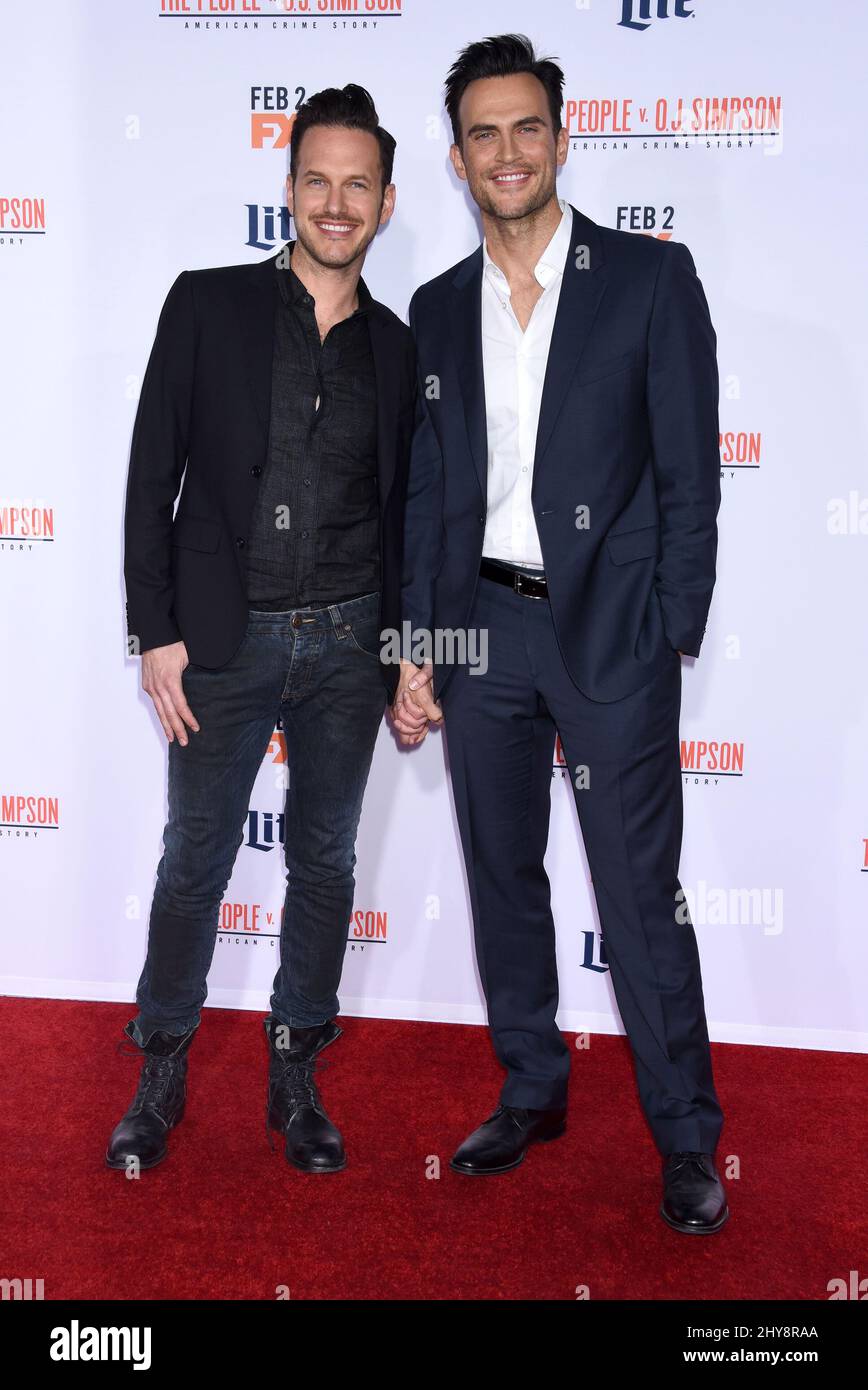 Cheyenne jackson and husband hires stock photography and images Alamy