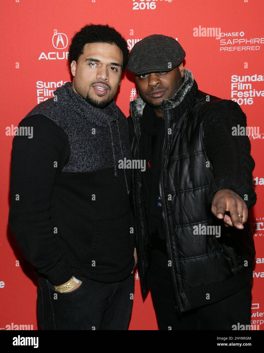 Steven Caple Steven Caple Jr. (Director), Jongnic Bontemps (Composer) attending 'The ...
