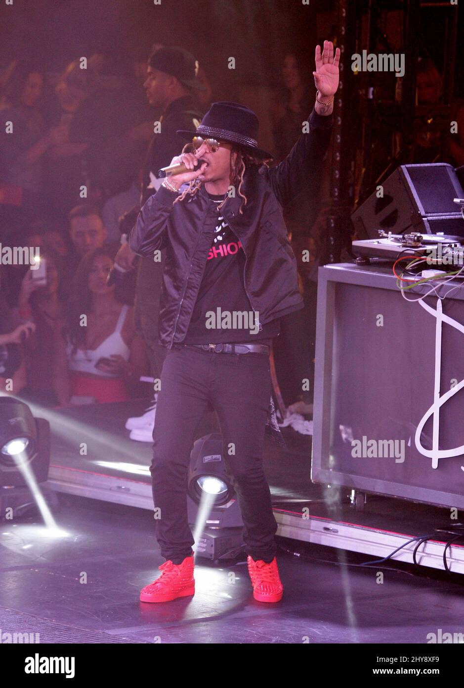 Future performs at Big Game Weekend with Drai's LIVE Performance at Drai's Nightclub, The Cromwell in Las Vegas, USA. Stock Photo