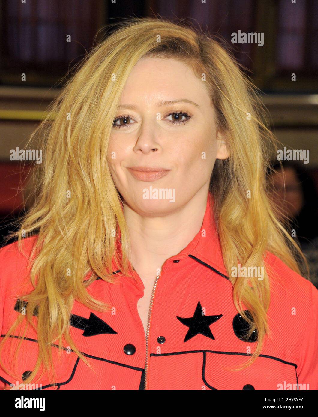Natasha Lyonne attending the Creatures of the Wind Fall 2016 Collection held at the Masonic Lodge in New York. Stock Photo