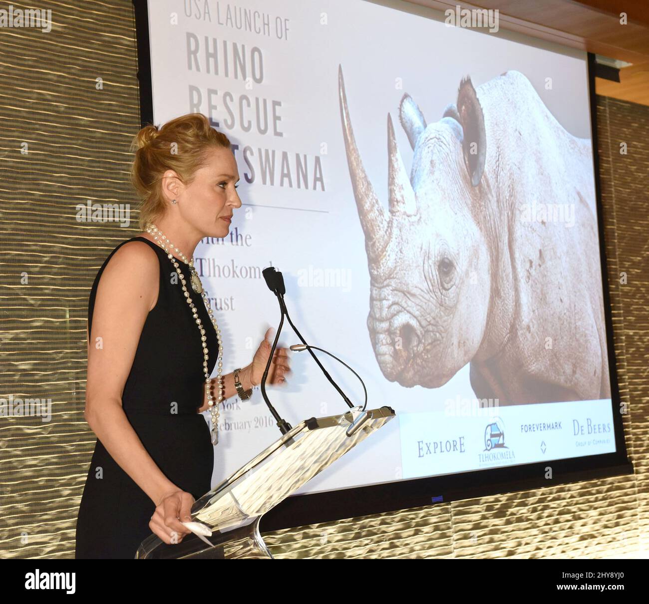 Rhino rescue botswana benefit hires stock photography and images Alamy