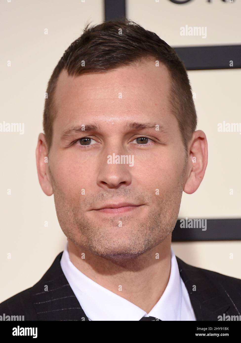Kaskade arriving at the 58th Annual Grammy Awards held at Staples Center, Los Angeles Stock Photo