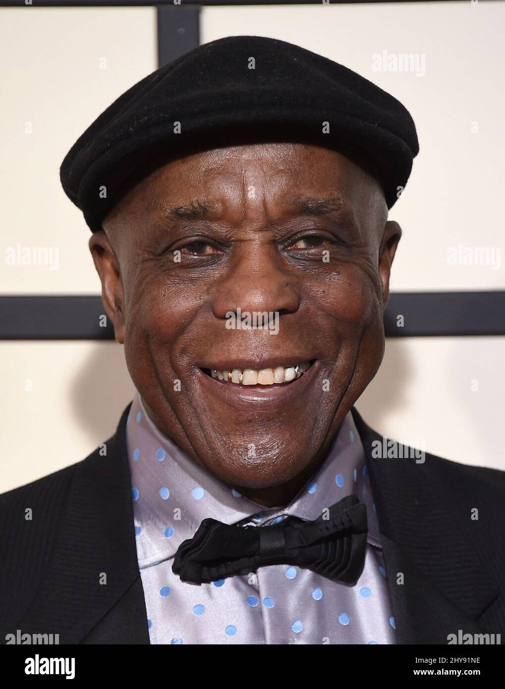 Buddy Guy arriving at the 58th Grammy Awards 2016 held at the Staples