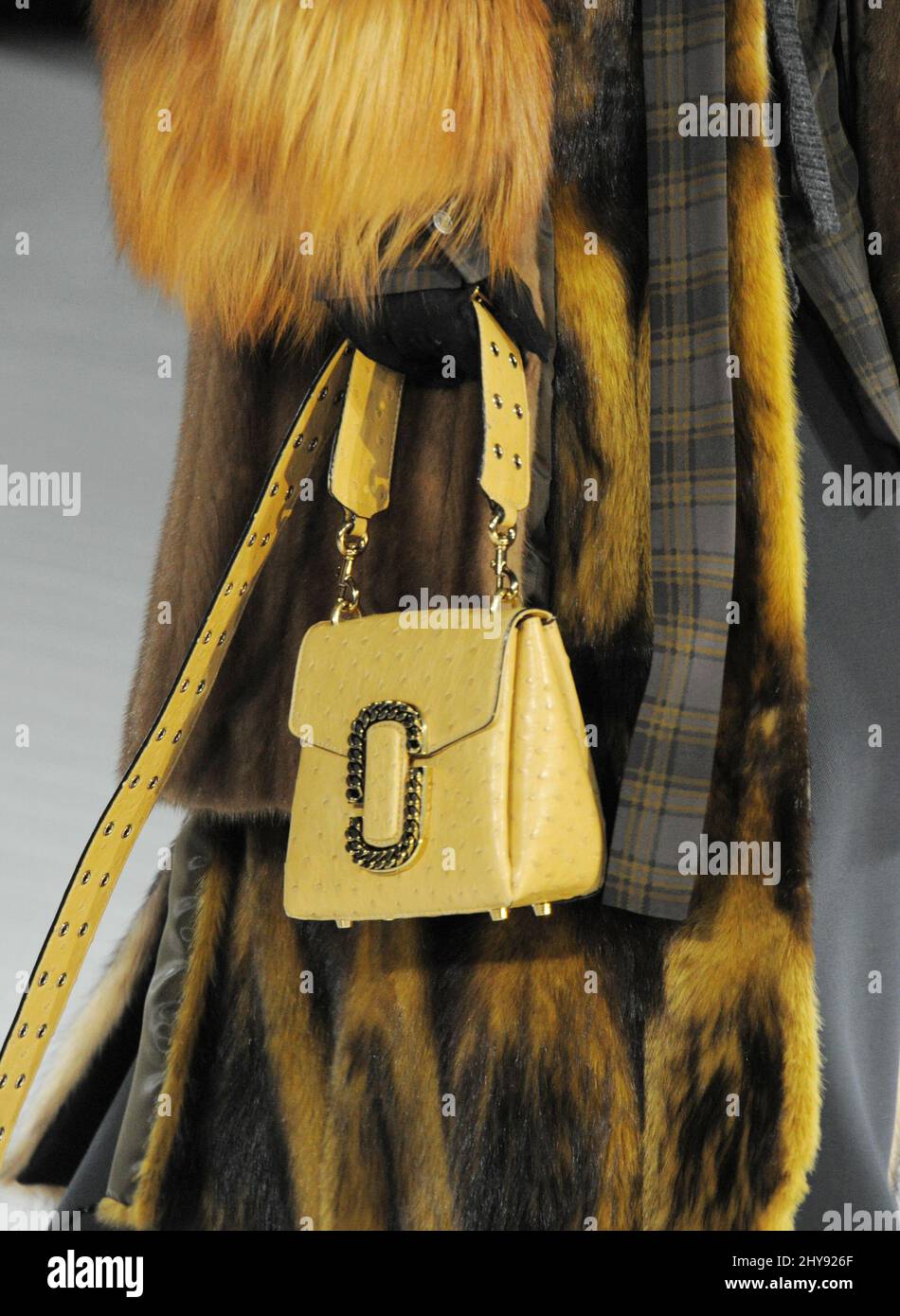 A model wears a creation by American fashion designer Marc Jacobs for Louis Vuitton  Fall-Winter 2005-2006 ready-to-wear collection presentation in Paris,  France, on March 6, 2005. Photo by Java/ABACA Stock Photo 
