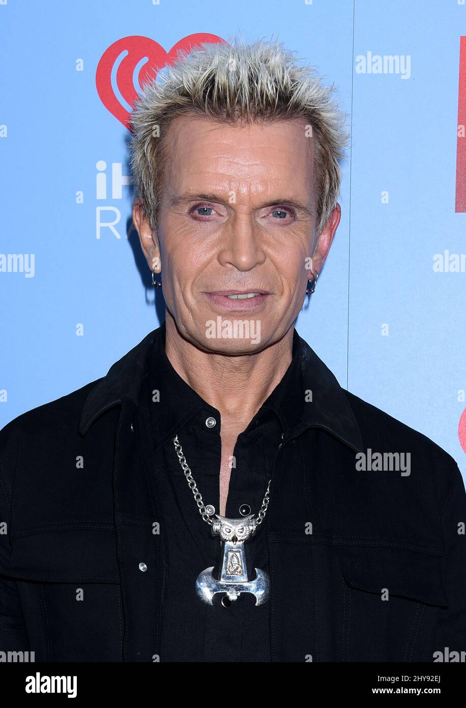 Billy Idol as Icons of the '80s are coming together for the first-ever iHeart80s Party held at The Forum Stock Photo