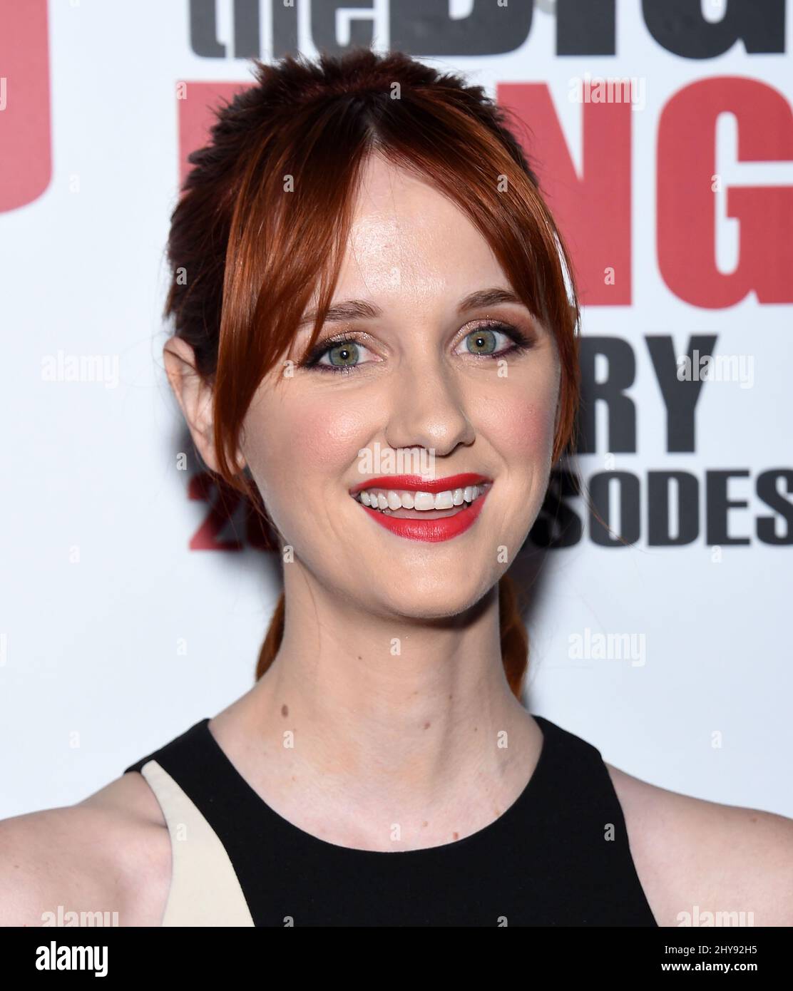 Laura Spencer attending "The Big Bang Theory" Celebrates 200th Episode