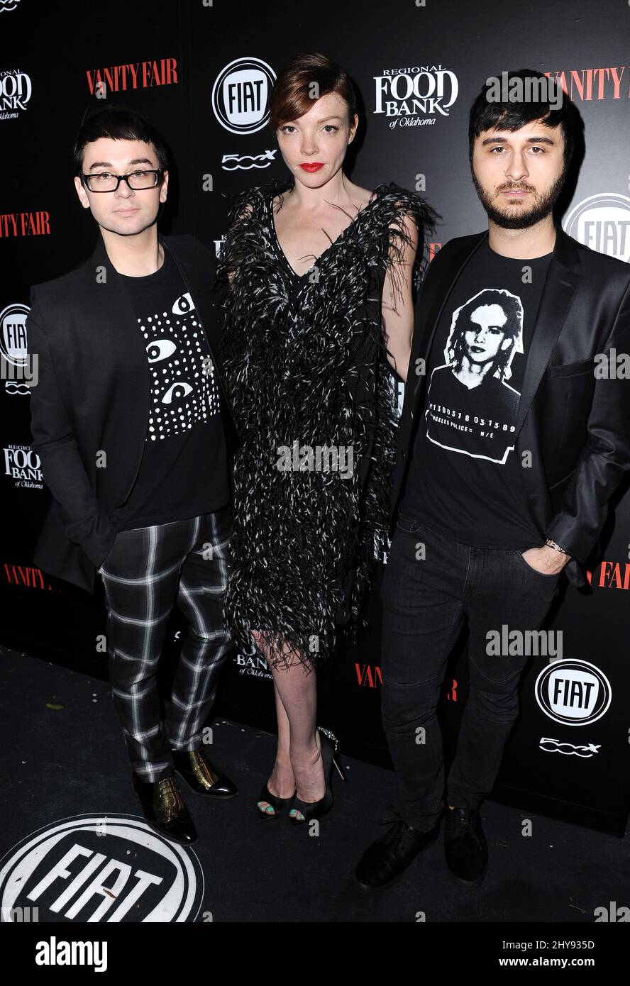 Christian Siriano, Brad Walsh attending the Vanity Fair and FIAT Celebration of Young Hollywood held at Chateau Marmont Stock Photo