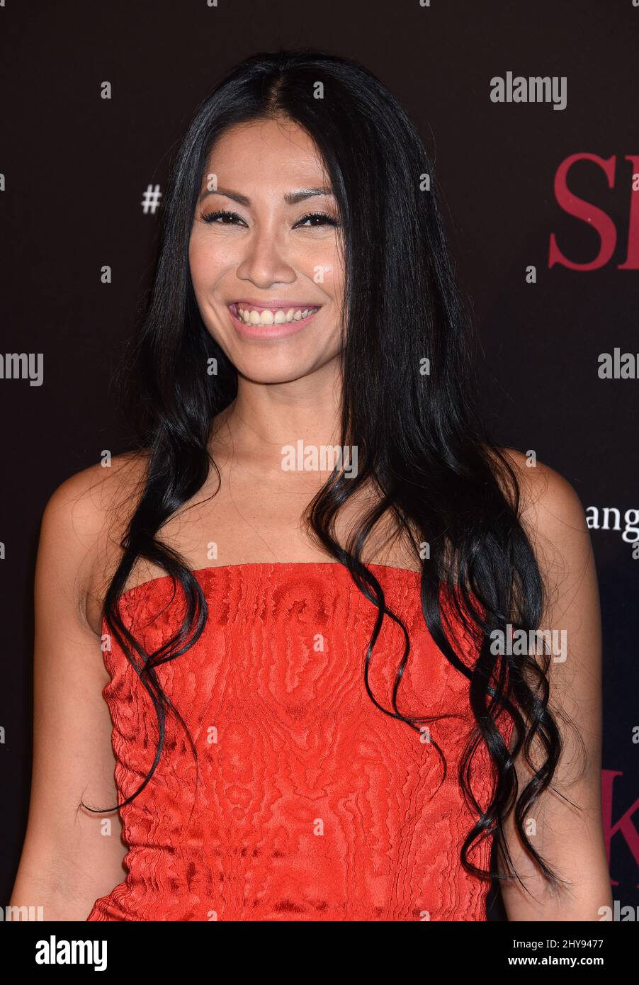 Anggun attending the SK-II #ChangeDestiny Forum held at the Andaz Hotel in Los Angeles, California. Stock Photo