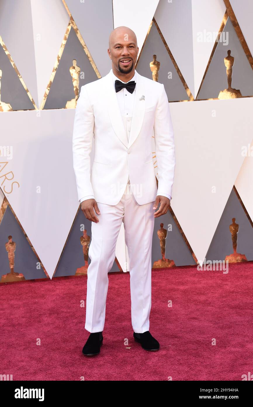 Common attending the 88th Annual Academy Awards held at the Dolby Theatre Stock Photo