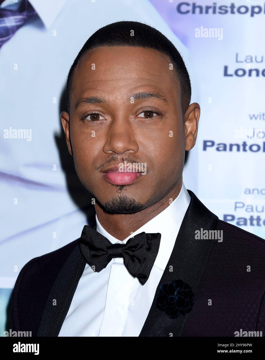 Terrence Jenkins attending "The Perfect Match" Los Angeles premiere