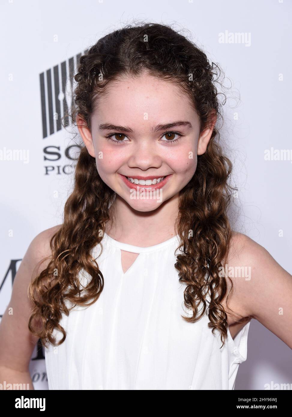 Hannah Alligood attending the “Miracles From Heaven” Los Angeles