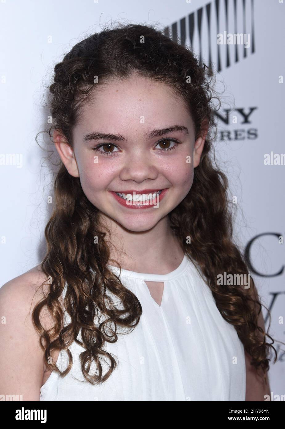 Hannah Alligood attending the “Miracles From Heaven” Los Angeles